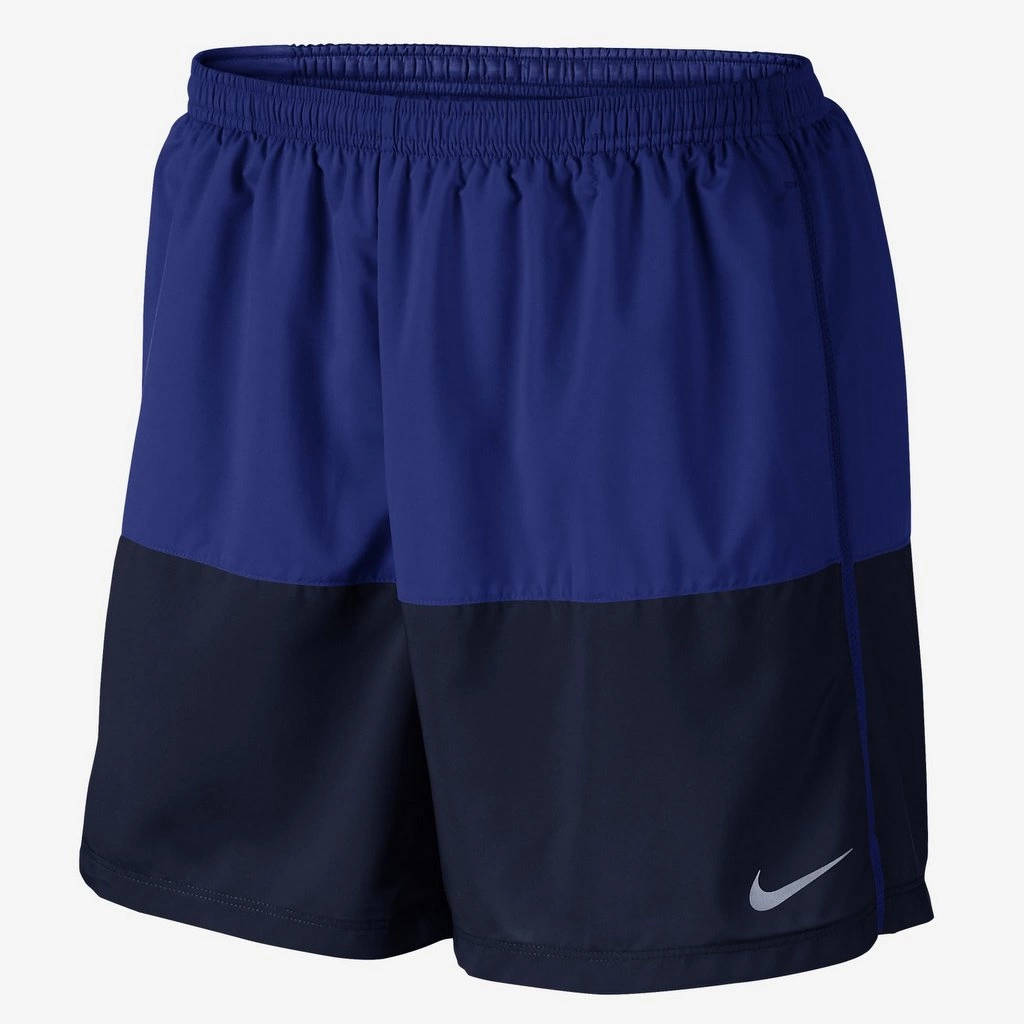 Shorts de running de 12,5 cm Nike Flex para hombre - bicolor azul y negro