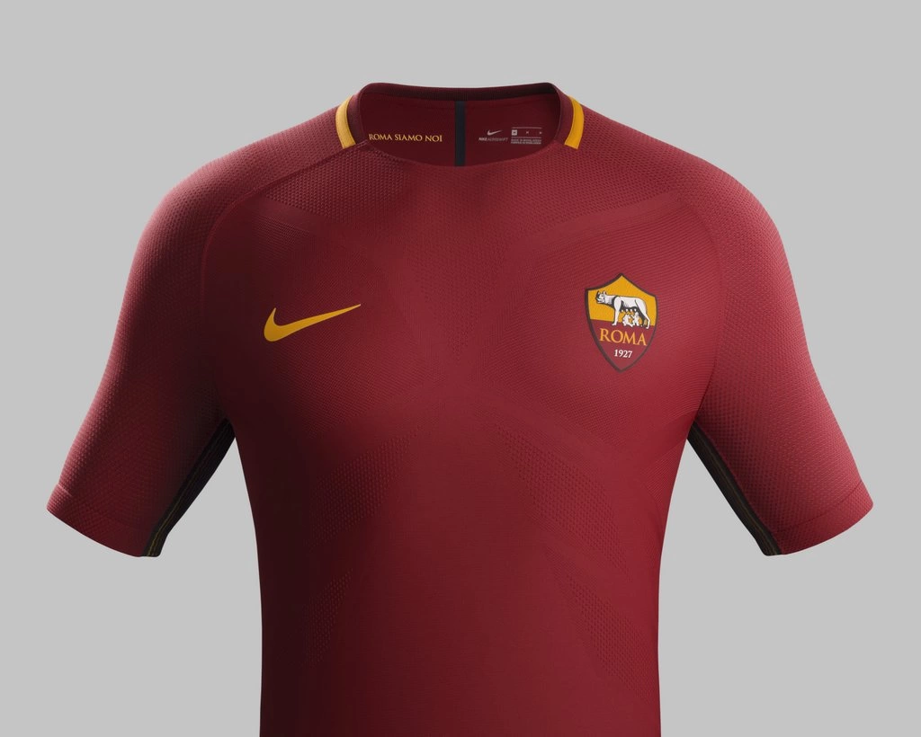 Camiseta de fútbol Nike del club AS Roma para 2017- 2018