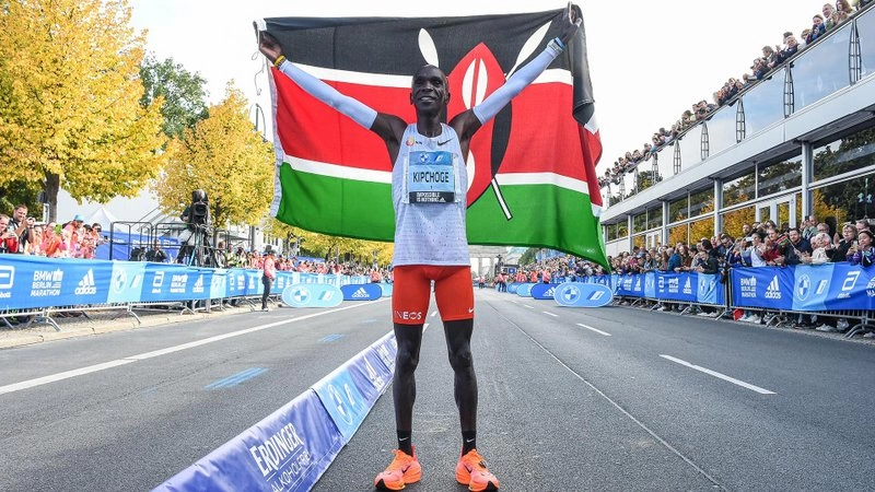 Maratón de Berlín 2022 - Eliud Kipchoge de Kenia