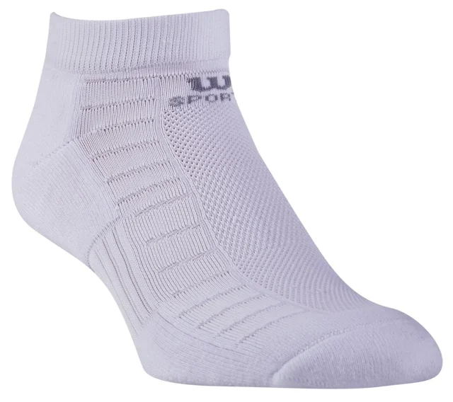Medias Wilson para correr color blanco invisible Articulo 113