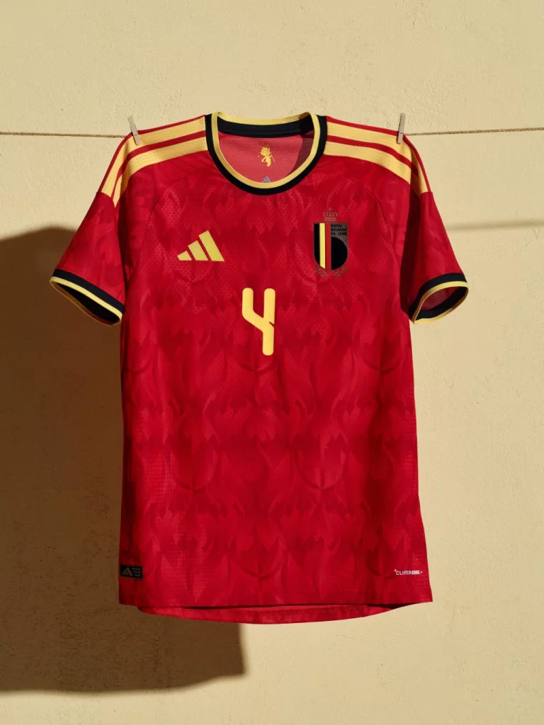 Camiseta titular de B&eacute;lgica adidas - Mundial 2026