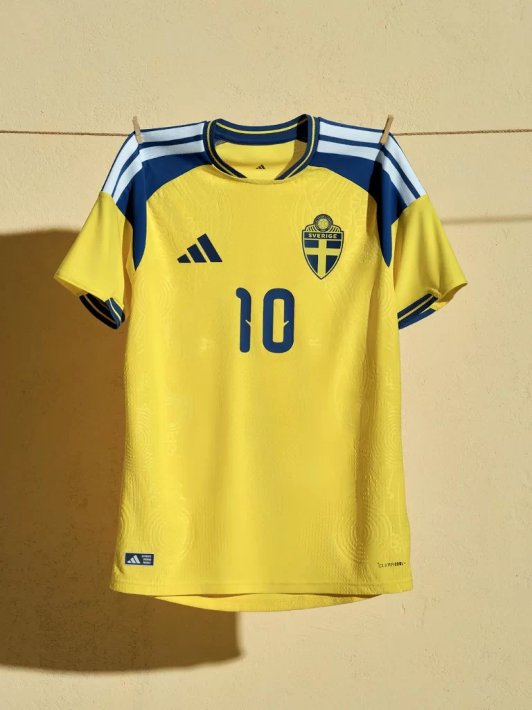 Camiseta titular de Suecia adidas - Mundial 2026