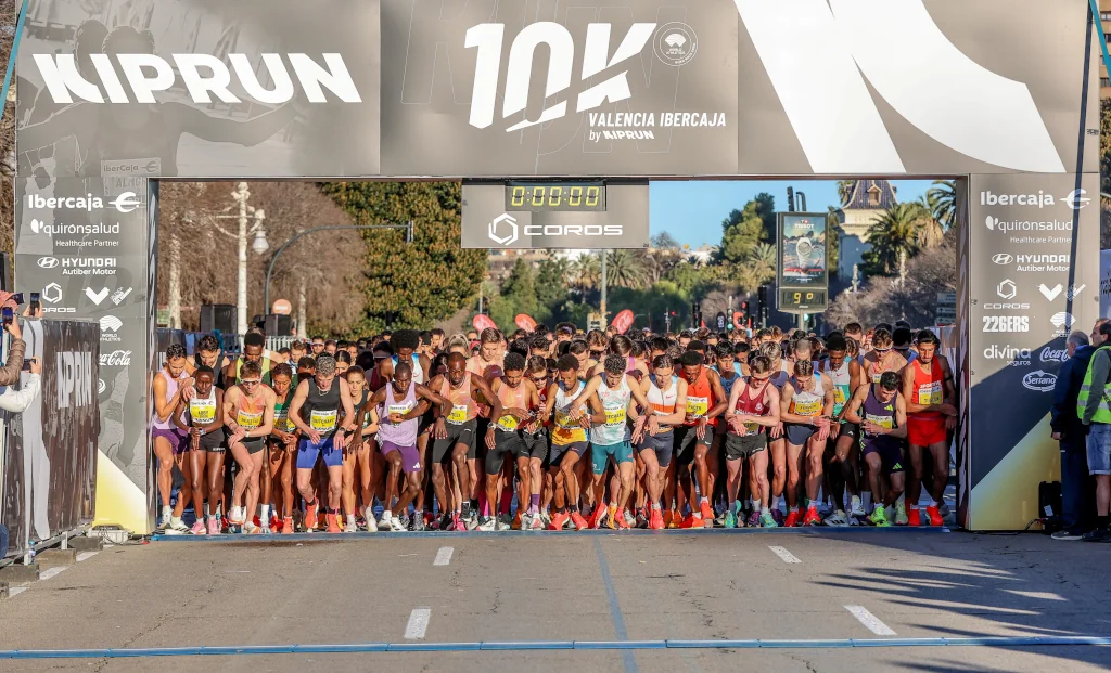 Salida 10K Valencia Ibercaja by Kiprun 2026